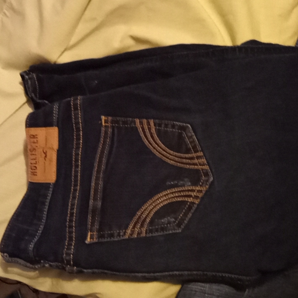 Hollister blue jeans size 5